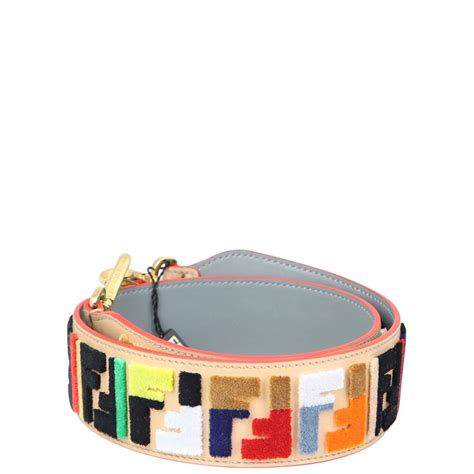 fendi velvet shoulder strap|Strap You .